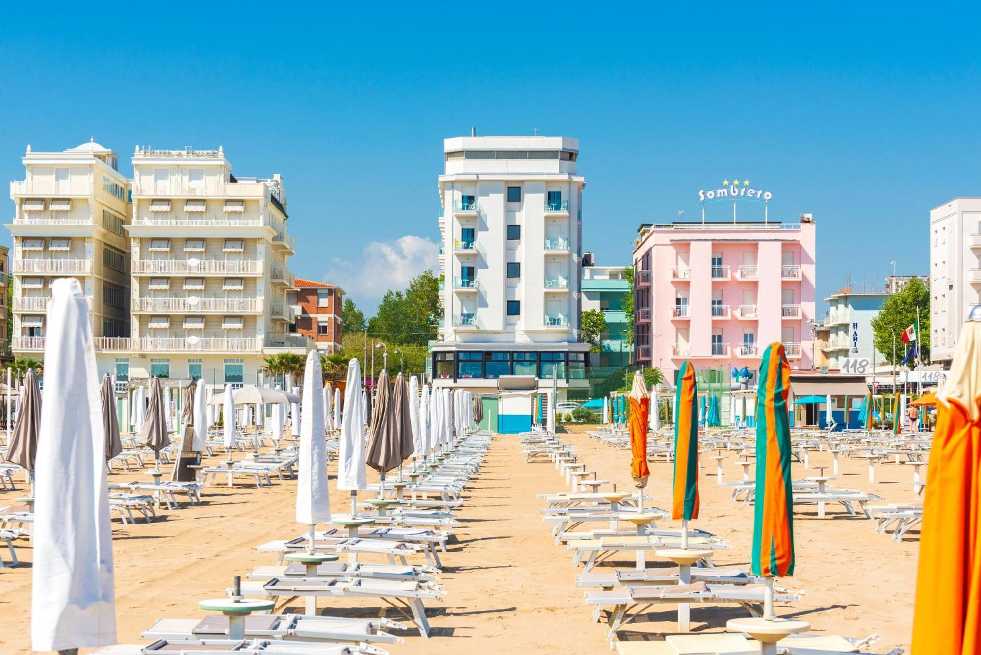 Grand Meeting Hotel Римини Экстерьер фото